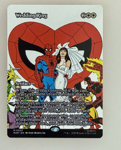 Wedding Ring (Borderless) - MAR #7 MTG NM Nonfoil Magic the Gathering - Image 1