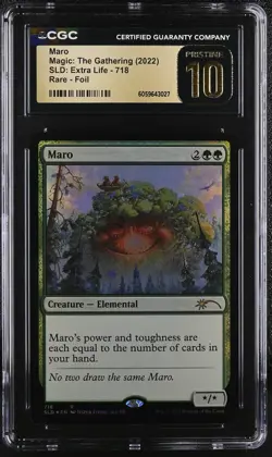 MARO Secret Lair Foil Rare Extra Life CGC Pristine 10 MTG [Nostalgium] - Image 1