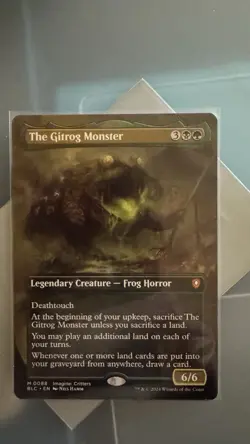 The Gitrog Monster (Borderless) Commander: Bloomburrow Regular - Image 1