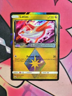 Latias Prism Star 107/168 LP Holo Celestial Storm Pokemon Card SM dreamy mist - Image 1