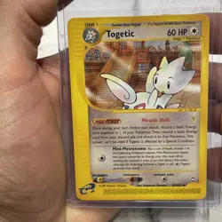 Pokemon Togetic Non Holo Rare 39/147 Pokemon Aquapolis NM/MT Vintage E-Reader - Image 1
