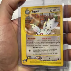 Pokemon Togetic Non Holo Rare 39/147 Pokemon Aquapolis NM/MT Vintage E-Reader - Image 2