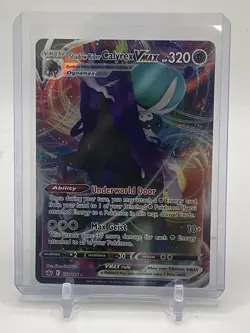 Shadow Rider Calyrex VMax 075/198 Ultra Rare Chilling Reign Pokemon Near Mint NM - Image 1