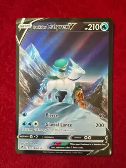 Pokemon TCG Ice Rider Calyrex V TG14/TG30, Astral Radiance (NM) - Image 1