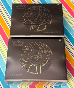 Pokemon Sword & Shield ETB Plus Set Zacian & Zamazenta Etb's Brand New Sealed - Image 2