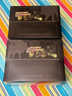 Pokemon Sword & Shield ETB Plus Set Zacian & Zamazenta Etb's Brand New Sealed - Image 5