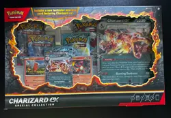 Pokemon TCG Charizard ex Special Collection Box SEALED | 5 Packs + 4 Promos 🔥 - Image 1