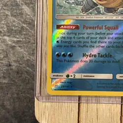 Blastoise 25/181 | Reverse Holo Rare | LIGHT PLAY TEAM UP | Pokemon TCG | LP-NM - Image 4