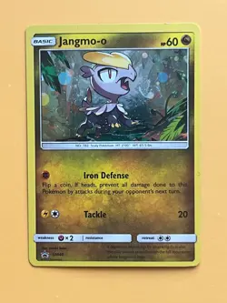 Jangmo-o (SM40) SM Promo - w/swirl - Cosmo Holo - 2017 - Pokemon TCG - Image 1
