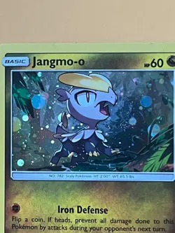 Jangmo-o (SM40) SM Promo - w/swirl - Cosmo Holo - 2017 - Pokemon TCG - Image 3