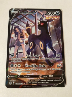 Umbreon V TG22/TG30 SWSH09: Brilliant Stars Trainer Gallery Holo Pokemon TCG - Image 1
