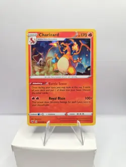 Pokemon Charizard, 25/185, Vivid Voltage, Cracked Ice, NM - Image 1