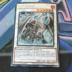 Yugioh Doomkaiser Dragon BLCR-EN081 Secret Rare 1st Ed Near Mint - Image 1