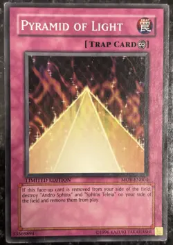 Pyramid of Light MOV-EN004 Yu-Gi-Oh! The Movie Promo Set Yu-Gi-Oh TCG - Image 1