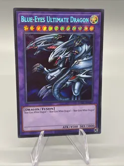 Blue-Eyes Ultimate Dragon Secret Rare LCKC-EN057 Yugioh Kaiba - Image 2