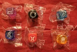 Yugioh Legendary Duelists: Season 3 - Complete 6 Dice Set *Dark Magician Girl* - Image 1