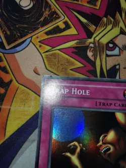 Trap Hole lob-e046 1st Edition (HP) Super Rare Yu-Gi-Oh! (2) - Image 5