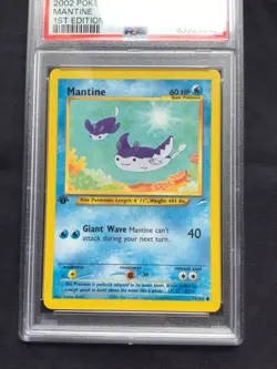 Pokemon Cards: 1st Edition Neo Destiny Common: Mantine 74/105: PSA 9 - Image 2