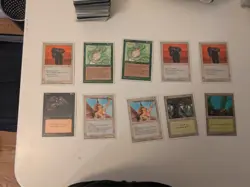Magic: the Gathering Revised DEMONIC TUTOR, ice age, arabian 175+ Cards Lot - Image 4