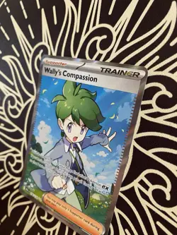 Wally's Compassion 176/132 Pokemon Trainer Card SIR Mega Evolutions - Image 4