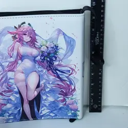 Yae Miko Wedding Card Binder 3-Ring Anime Waifu Redemption 10 in Folder - Image 4