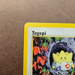 1st Edition Togepi 51/111 Pokemon Neo Genesis Uncommon Card - LP - First Ed - Image 2