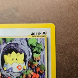 1st Edition Togepi 51/111 Pokemon Neo Genesis Uncommon Card - LP - First Ed - Image 3