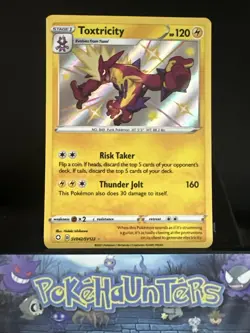 Pokemon Card Toxtricity SV042/SV122 Shining Fates Baby Shiny Vault Near Mint - Image 1