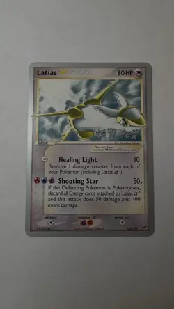 Pokemon 2006 World Championships Gold Star Latias Promo Card 105/107 NM/LP - Image 1