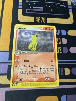 Quilava 51/100 EX Sandstorm Uncommon 2003 Pokemon Card - Image 1