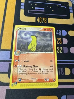 Quilava 51/100 EX Sandstorm Uncommon 2003 Pokemon Card - Image 3
