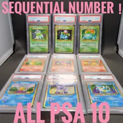 PSA 10 Charizard Blastoise Venusaur Holo classic 2023 Pokemon Card Japanese SQ - Image 1