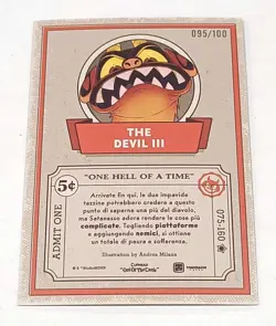 Cuphead Out Of The Cards The Devil III 075/160 Drop Holo 095/100 - Image 2