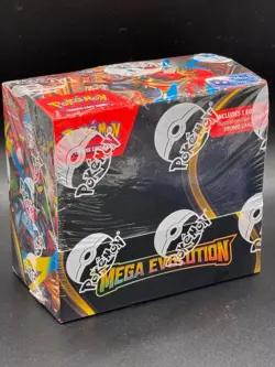 Pokemon TCG Mega Evolution Enhanced Sealed Booster Box 36 Packs + Promo Card New - Image 1