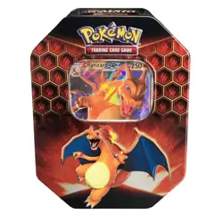 Pokemon TCG Hidden Fates Charizard GX Tin Factory Sealed Trading Card Game 820650804816 - Image 1