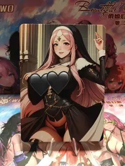 Beautiful Waifu Card Goddess Story CCG Anime Waifu Double Sided - Image 1