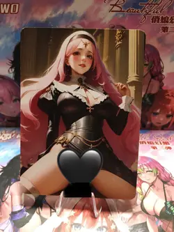 Beautiful Waifu Card Goddess Story CCG Anime Waifu Double Sided - Image 2