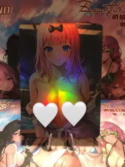 Beautiful Waifu Card Goddess Story CCG Anime Waifu Double Sided - Image 1