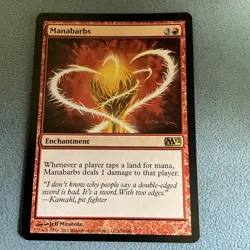 MTG- Manabarbs- Core 2012(M12)- NM- MAGIC CARDS - Image 1