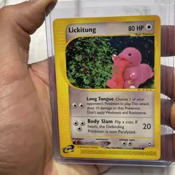 Pokemon Card - Lickitung Aquapolis 90/147 Common NM Nintendo Pokemon Vintage - Image 1