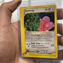 Pokemon Card - Lickitung Aquapolis 90/147 Common NM Nintendo Pokemon Vintage - Image 2