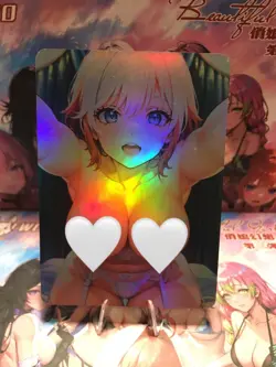 Beautiful Waifu Card Goddess Story CCG Anime Waifu Double Sided - Image 1