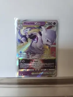 Mewtwo VSTAR - #031/078 - Pokemon GO TCG Full Art Rare Card - Image 1