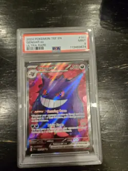 Pokemon TCG Gengar EX Temporal Forces Ultra Rare Card 193/162 - Image 1