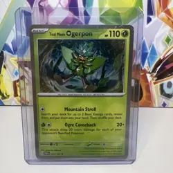 Pokemon - Teal Mask Ogerpon 024/167 - Cosmos Foil Promo Card NM - Image 2