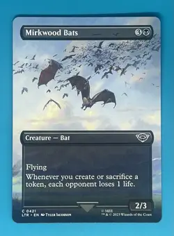 Mtg Lord Of The Rings Mirkwood Bats (Borderless) Regular - Image 1