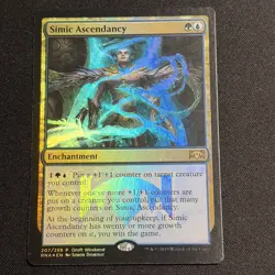 MTG Foil Promo Ravnica Allegiance RNA Simic Ascendancy MINT - Image 1