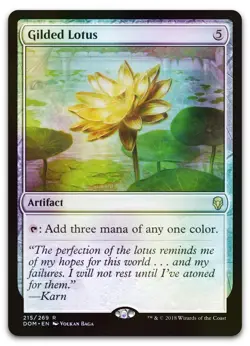 Gilded Lotus #215 (Foil) (NM) Dominaria DOM Magic MTG - Image 1