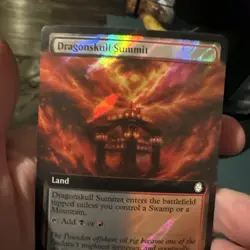 Dragonskull Summit (Surge Foil) (R) 0789 - MTG Universes Beyond: Fallout (PIP) - Image 3
