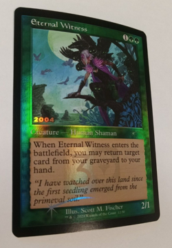MTG Eternal Witness (12/30) 30th Anniversary Play Promos NM FOIL - Image 2
